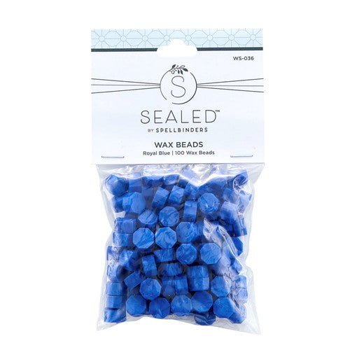 Simon Says Stamp! WS-036 Spellbinders ROYAL BLUE Wax Beads