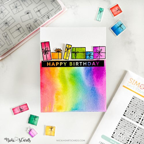 Simon Says Stamp! Simon Says Stamp Sentiment Strips BOLD BIRTHDAY ACETATE sssg131106 | color-code:ALT2