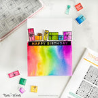 Simon Says Stamp! Simon Says Stamp Sentiment Strips BOLD BIRTHDAY ACETATE sssg131106 | color-code:ALT2