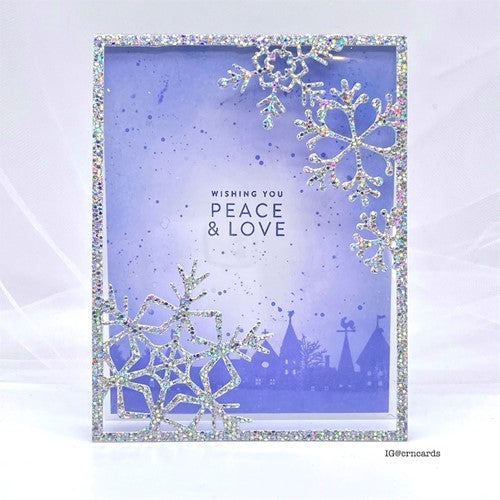 Simon Says Stamp! Simon Says Stamp LUXE GLITTER CARDSTOCK BASIC Assortment ssp1022 Holiday Sparkle
