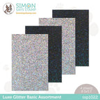 Simon Says Stamp! Simon Says Stamp LUXE GLITTER CARDSTOCK BASIC Assortment ssp1022 Holiday Sparkle