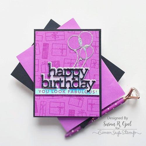 Simon Says Stamp! Simon Says Stamp Cardstock CHRISTMAS GLITTER 6x6 sss326 Holiday Sparkle