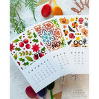 Simon Says Stamp! Simon Says Stamp Stencils RETRO LAYERING CHRISTMAS BERRIES ssst221641 Holiday Sparkle
