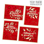 Simon Says Stamp! Simon Says Stamp Stencils RETRO LAYERING CHRISTMAS BERRIES ssst221641 Holiday Sparkle | color-code:ALT91