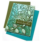 Simon Says Stamp! Simon Says Stamp Embossing Folder LAYERED VINE sf296 Holiday Sparkle | color-code:ALT1