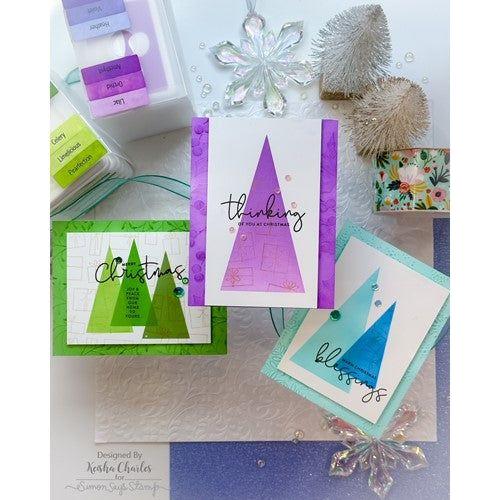 Simon Says Stamp! Simon Says Stamp Embossing Folder LAYERED VINE sf296 Holiday Sparkle