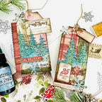 Simon Says Stamp! Simon Says Stamp Embossing Folder And Die PINE LANDSCAPE sfd302 Holiday Sparkle | color-code:ALT1