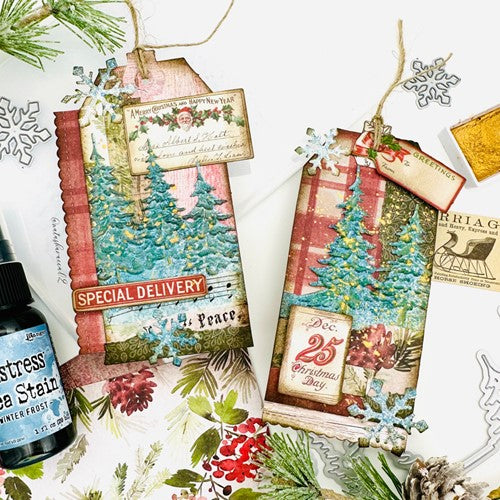 Simon Says Stamp! Simon Says Stamp Embossing Folder And Die PINE LANDSCAPE sfd302 Holiday Sparkle | color-code:ALT1