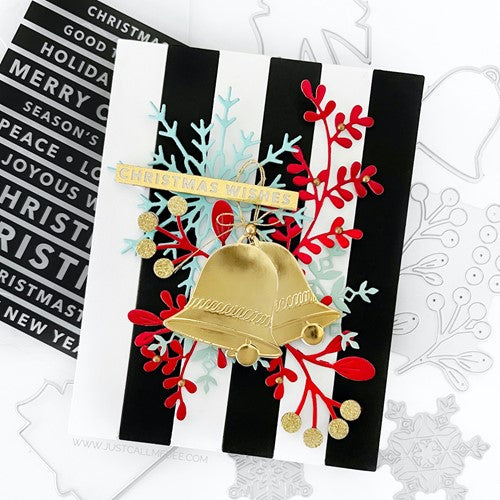 Simon Says Stamp! Simon Says Stamp Embossing Folder And Dies GIFTED HOLIDAY sfd310 Holiday Sparkle | color-code:ALT01