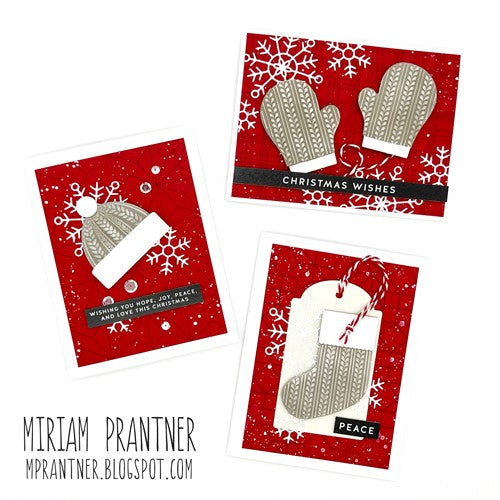 Simon Says Stamp! Simon Says Stamp Embossing Folder And Dies SWEATER WEATHER sfd299 Holiday Sparkle | color-code:ALT1