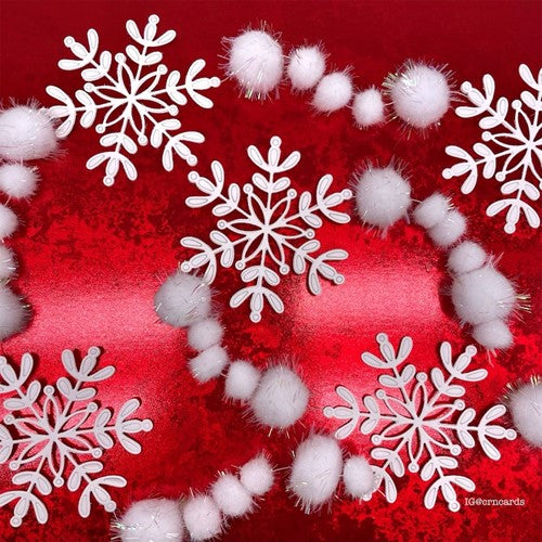 Simon Says Stamp! Simon Says Stamp AMELIA SNOWFLAKE Wafer Die sssd112701 Holiday Sparkle