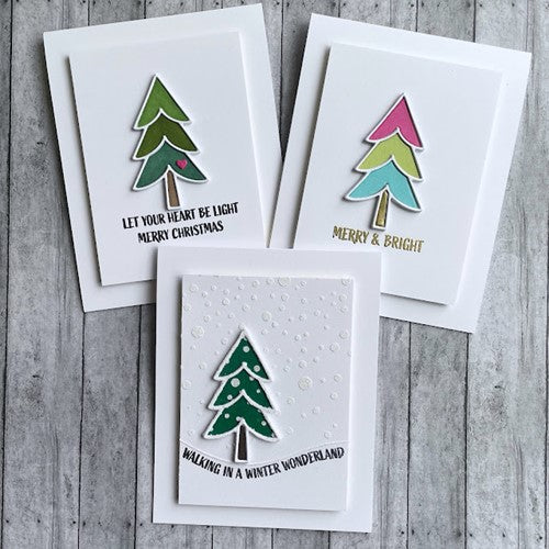 Simon Says Stamp! Simon Says Stamp MOD TREE Wafer Die sssd112705 Holiday Sparkle | color-code:ALT5