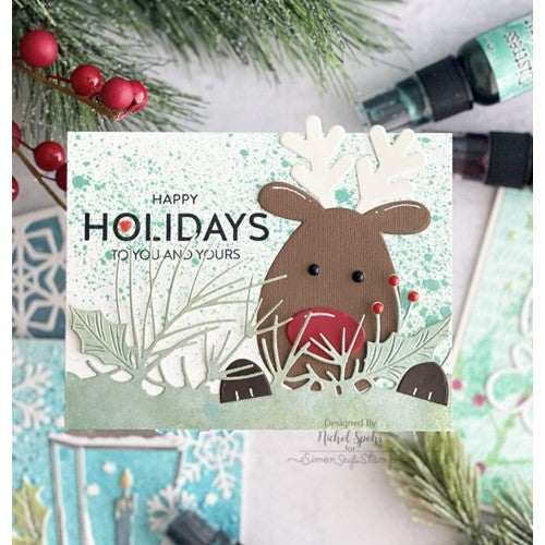 Simon Says Stamp! Simon Says Stamp FOREST GREENERY BORDER Wafer Die s827 Holiday Sparkle | color-code:ALT01