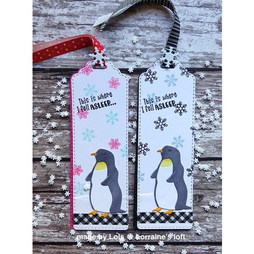 Simon Says Stamp! Simon Says Stamp LAYERED CHEERY PENGUIN Wafer Dies s828 Holiday Sparkle