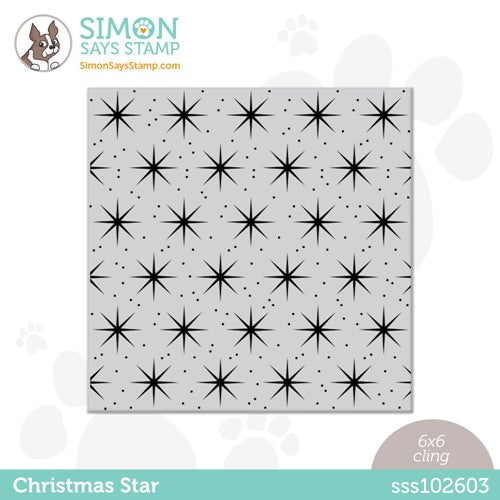 Simon Says Stamp! Simon Says Cling Stamps STARS sss102603
