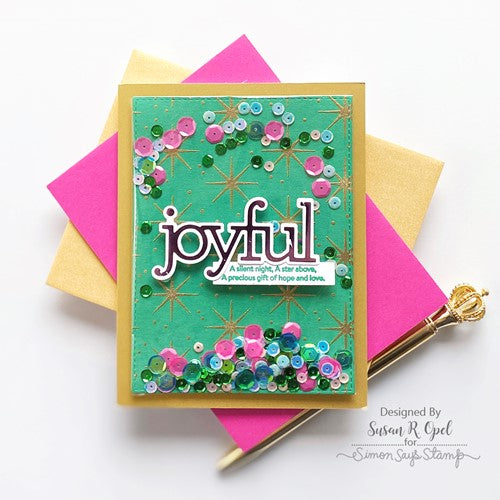 Simon Says Stamp! Simon Says Cling Stamps STARS sss102603