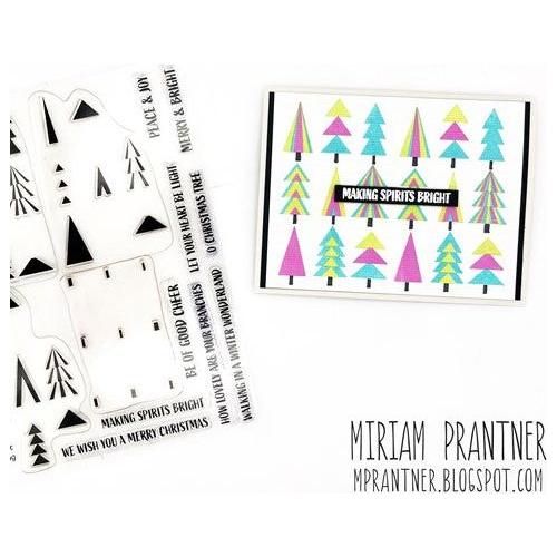 Simon Says Stamp! Simon Says Clear Stamps PRINTMAKING PINES sss202613c Holiday Sparkle | color-code:ALT02