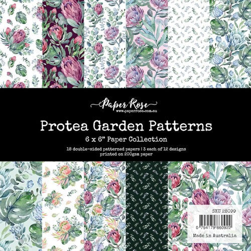 Simon Says Stamp! Paper Rose PROTEA GARDEN PATTERNS 6x6 Paper 28099