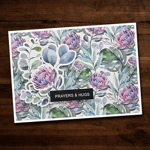 Simon Says Stamp! Paper Rose PROTEA GARDEN PATTERNS 6x6 Paper 28099