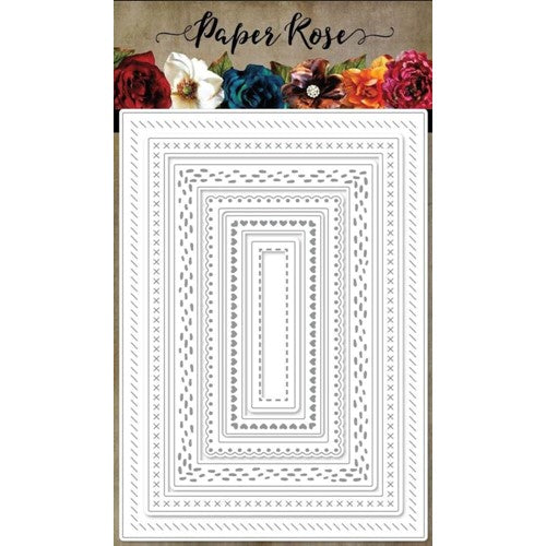 Simon Says Stamp! Paper Rose LOTS AND LOTS OF RECTANGLES 2.0 Dies 22177