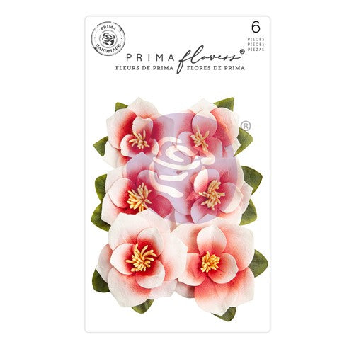 Simon Says Stamp! Prima Marketing BLUSHING FLORALS Magnolia Rouge Flowers 659639