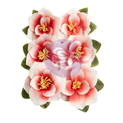 Simon Says Stamp! Prima Marketing BLUSHING FLORALS Magnolia Rouge Flowers 659639