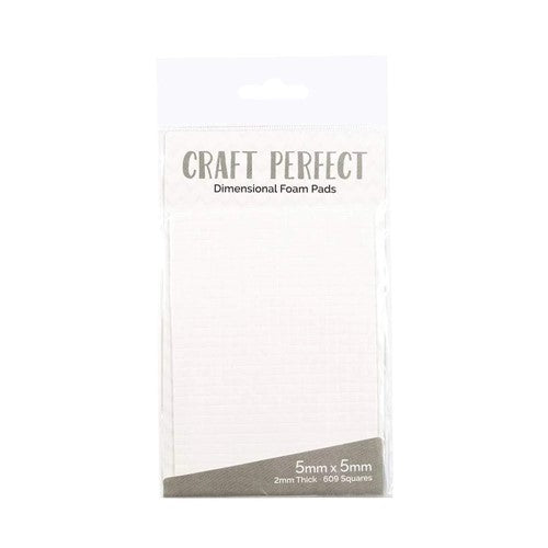 Craft Perfect Dimensional Foam Pads 25mmX25mm-Black 9755E