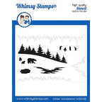 Simon Says Stamp! Whimsy Stamps WINTER WONDERLAND Stencil WSS138