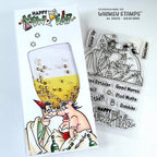 Simon Says Stamp! Whimsy Stamps WHAT THE Clear Stamps CWSD439