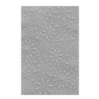 Simon Says Stamp! E3D-042 Spellbinders FLURRY OF SNOWFLAKES 3D Embossing Folder