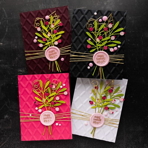 Simon Says Stamp! S4-1212 Spellbinders SEALED SQUIGGLES Etched Dies | color-code:ALT3