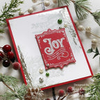 Simon Says Stamp! Simon Says Clear Stamps JOY TO YOU AND YOURS sss202513c