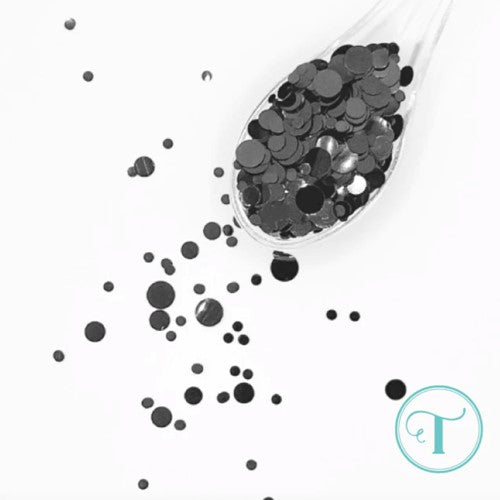 Simon Says Stamp! Trinity Stamps BLACK DOTS CONFETTI Embellishment Box tsb-341