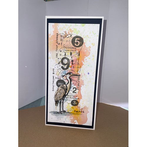 Simon Says Stamp! AALL & Create HERON A6 Clear Stamps aall834