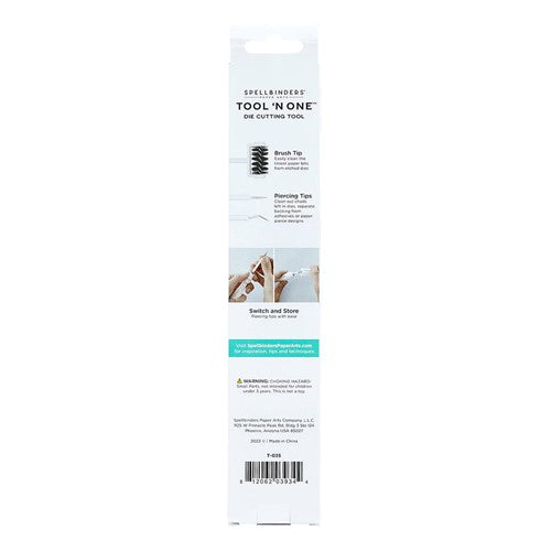 Simon Says Stamp! T-035 Spellbinders TOOL 'N ONE White