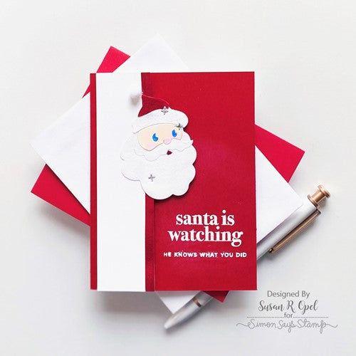 Simon Says Stamp! Simon Says Stamp PAWSITIVELY VELVET LUXURY CARDSTOCK SNOW WHITE ssp1018