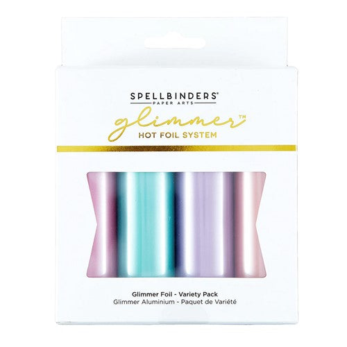 Simon Says Stamp! GLF-050 Spellbinders SATIN PASTELS VARIETY PACK Glimmer Foils