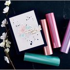 Simon Says Stamp! GLF-050 Spellbinders SATIN PASTELS VARIETY PACK Glimmer Foils