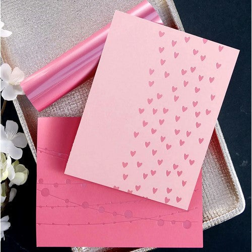 Simon Says Stamp! GLF-050 Spellbinders SATIN PASTELS VARIETY PACK Glimmer Foils