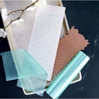 Simon Says Stamp! GLF-050 Spellbinders SATIN PASTELS VARIETY PACK Glimmer Foils