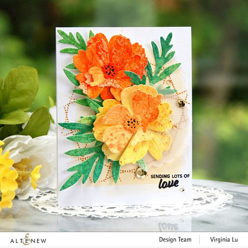 Simon Says Stamp! Altenew Craft A Flower SULFUR COSMOS Dies ALT7426