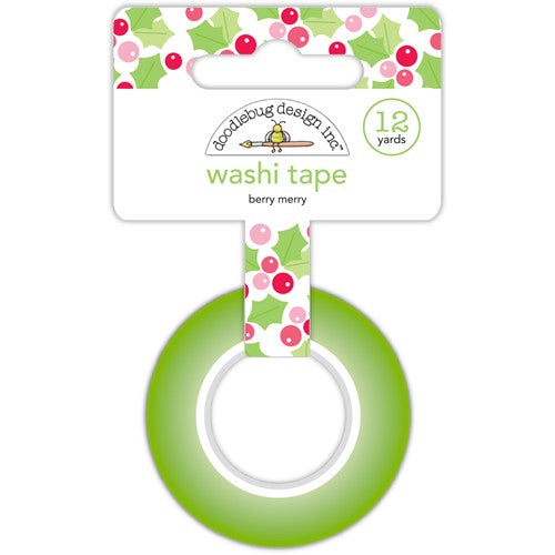 Simon Says Stamp! Doodlebug BERRY MERRY Washi Tape 7899