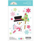 Simon Says Stamp! Doodlebug SNOW CUTE Doodle Die Cuts 7922