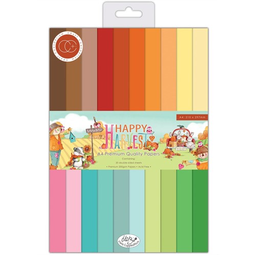 Simon Says Stamp! Craft Consortium HAPPY HARVEST A4 Papers CCPPAD039C