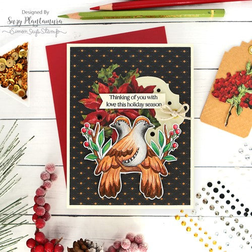 Simon Says Stamp! Simon Says Clear Stamps FESTIVE FEATHERED FRIENDS sss202626c | color-code:ALT03