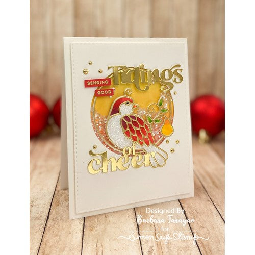 Simon Says Stamp! Simon Says Stamp FANCY TIDINGS OF CHEER Wafer Dies sssd112757 | color-code:ALT2