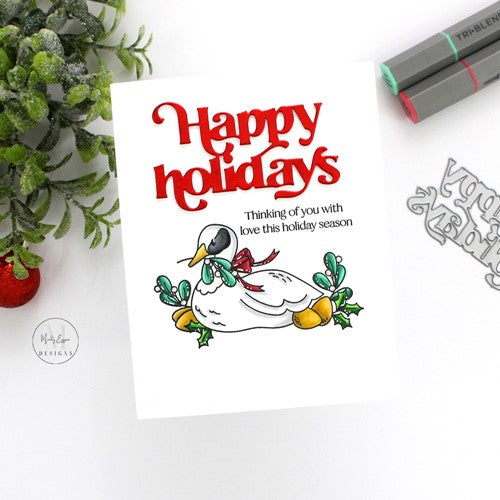 Simon Says Stamp! Simon Says Stamp FANCY HAPPY HOLIDAYS Wafer Dies sssd112758 | color-code:ALT1