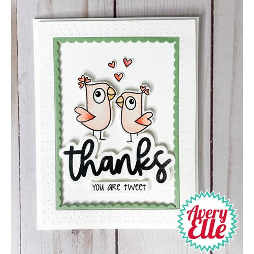 Simon Says Stamp! Avery Elle Clear Stamps LOVE TAGS ST-22-40