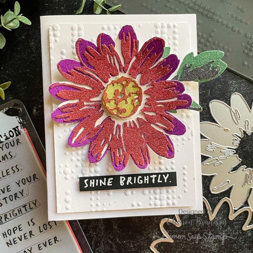 Simon Says Stamp! Tim Holtz 8.5 X 11 DISTRESS BLACK HEAVYSTOCK Ranger tda79293 | color-code:ALT01