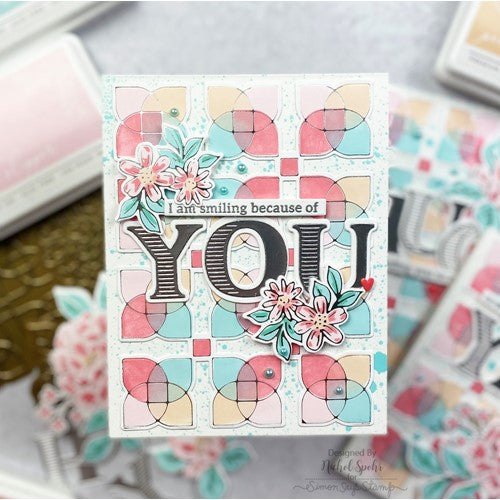 Simon Says Stamp! PinkFresh Studio DREAMY FLORALS Hot Foil Plate 181522 | color-code:ALT01